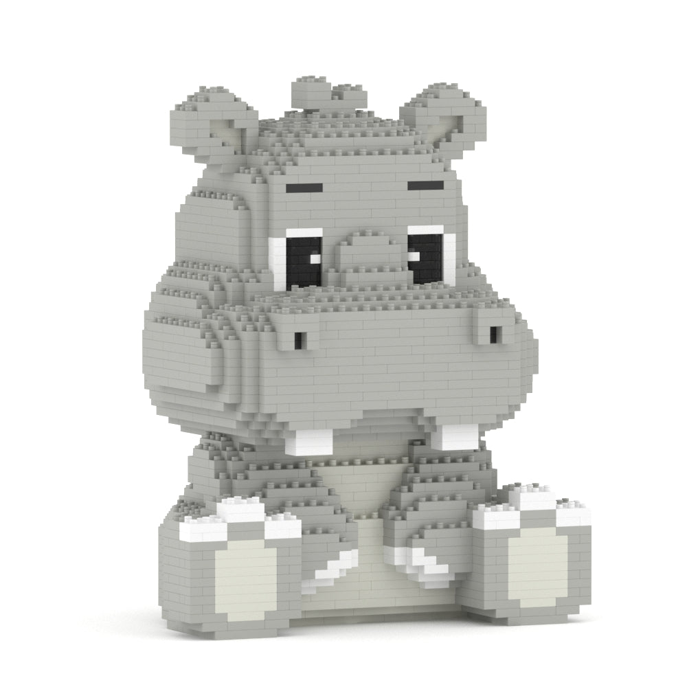 Blocky Hippo 01