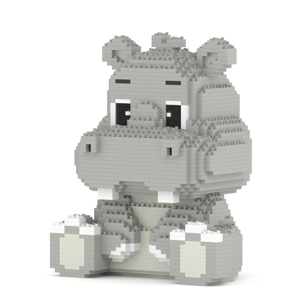 Blocky Hippo 01