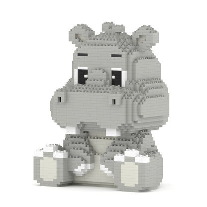 Blocky Hippo 01