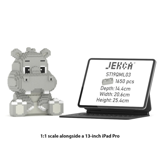 Blocky Hippo 01