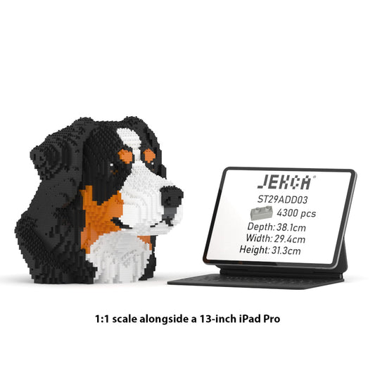 Bernese Mountain Dog Bust 01