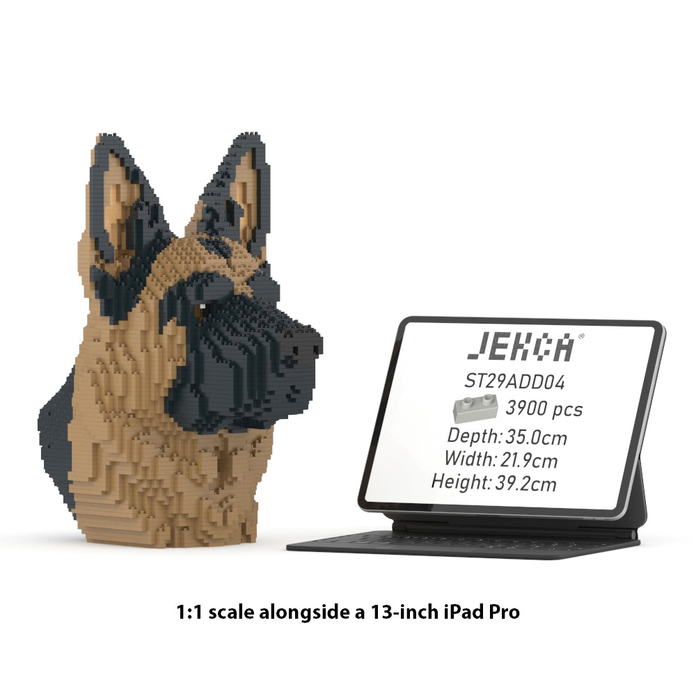German Shepherd Bust 01